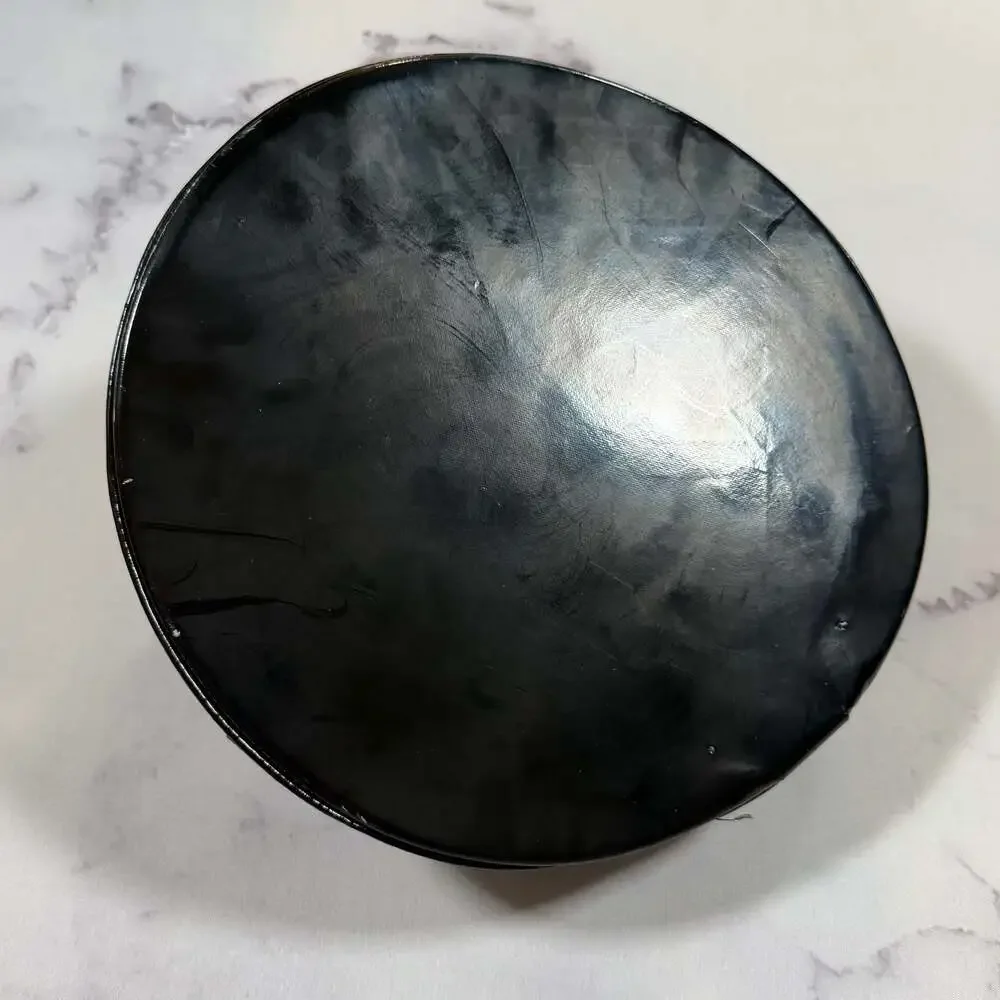 Funk Plus HT242 Bondage Ring Black Patent Vinyl Captain Hat